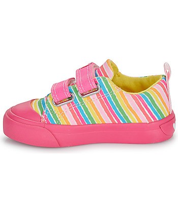 Baskets basses enfant filles Agatha Ruiz de la Prada ZAPATO LONA RAYAS