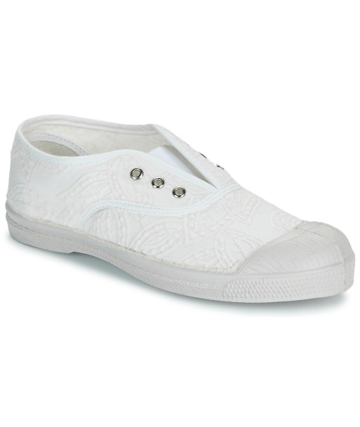 Baskets basses enfant filles Bensimon TENNIS ELLY BRODERIE ANGLAISE Bl