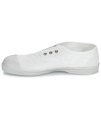 Baskets basses enfant filles Bensimon TENNIS ELLY BRODERIE ANGLAISE Bl