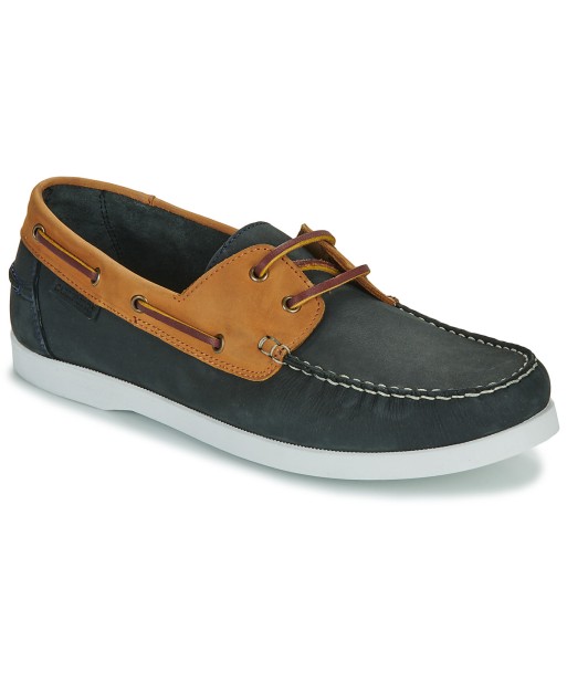 Chaussures bateau hommes Carlington BORSI Bleu