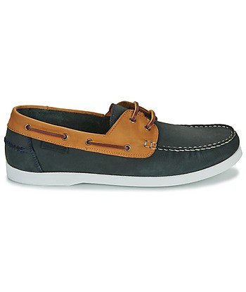 Chaussures bateau hommes Carlington BORSI Bleu