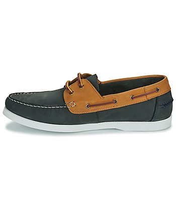 Chaussures bateau hommes Carlington BORSI Bleu