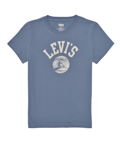 T-shirt enfant garcons Levis SURFS UP TEE Bleu