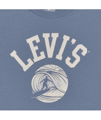 T-shirt enfant garcons Levis SURFS UP TEE Bleu