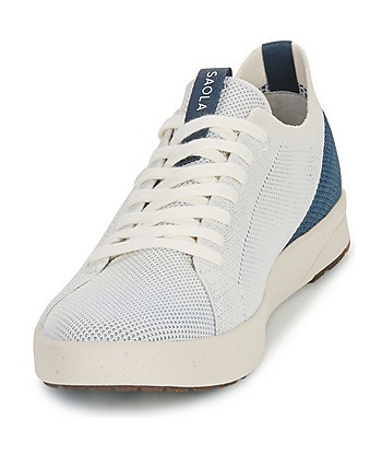 Baskets basses hommes Saola CANNON KNIT 2.1 Blanc
