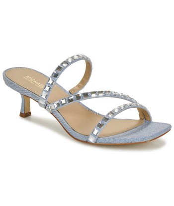 Mules femmes MICHAEL Michael Kors CELIA KITTEN SLIDE Bleu