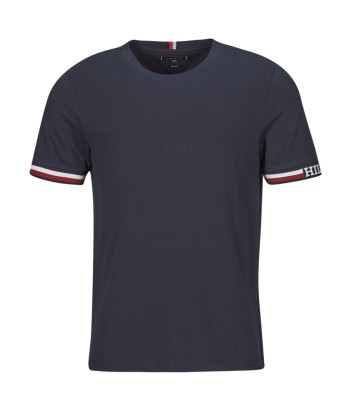 T-shirt hommes Tommy Hilfiger MONOTYPE BOLD GS TIPPING TEE Marine