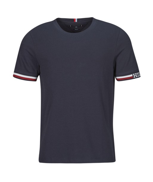 T-shirt hommes Tommy Hilfiger MONOTYPE BOLD GS TIPPING TEE Marine