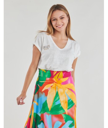 T-shirt femmes Les Petites Bombes DERNA Blanc