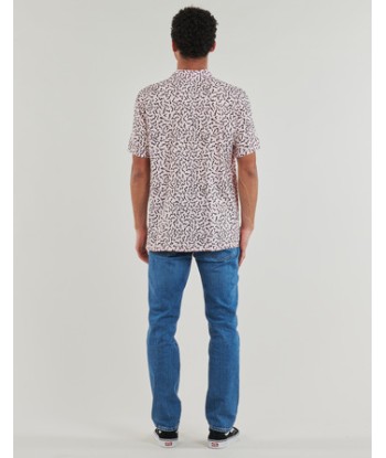 Chemise hommes Volcom ASPHALT BEACH SS Beige