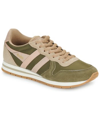 Baskets basses femmes Gola DAYTONA CHUTE Kaki