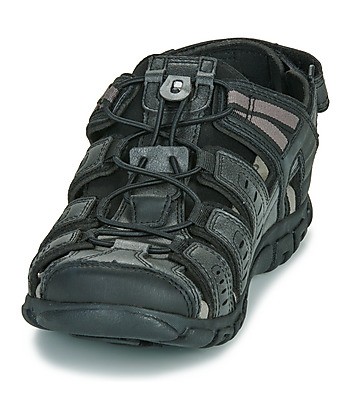 Sandales hommes Geox UOMO SANDAL STRADA Noir