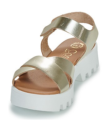 Sandales femmes Casual Attitude BELDOU Doré