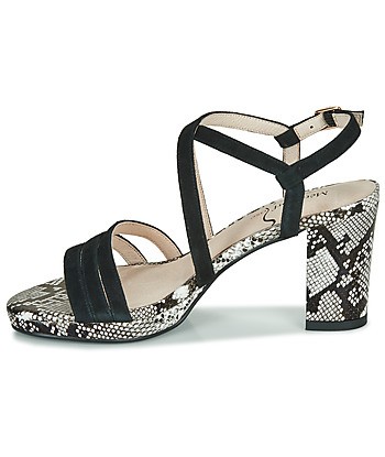 Sandales femmes Metamorf'Ose GABARIT Noir