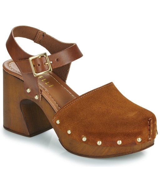 Sabots femmes Fericelli ANEMONE Marron