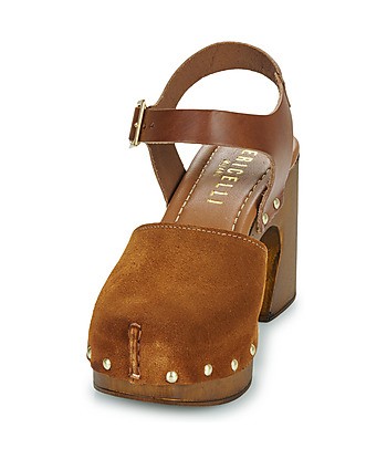 Sabots femmes Fericelli ANEMONE Marron