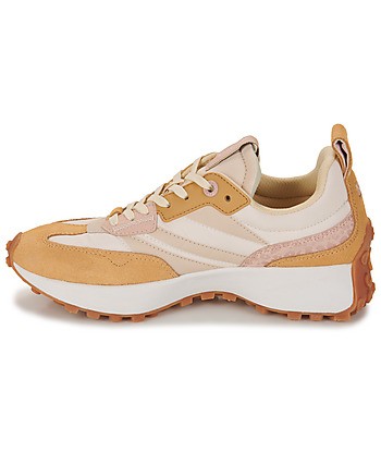 Baskets basses femmes Pepe jeans LUCKY PRINT Beige