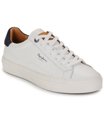 Baskets basses hommes Pepe jeans YOGI ORIGINAL Blanc