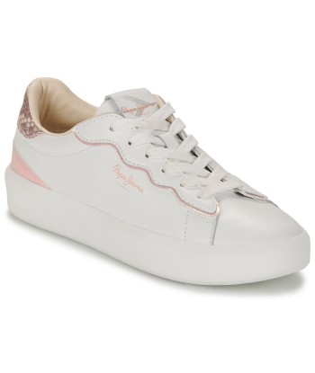 Baskets basses femmes Pepe jeans DOBBIE SEAL Blanc