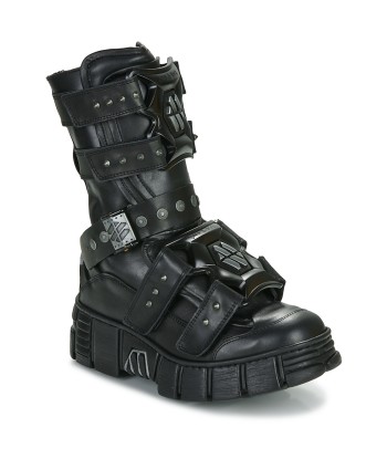 Derbies femmes New Rock WALL 422 Noir