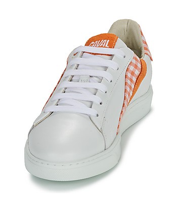 Baskets basses femmes Caval SLASH Orange