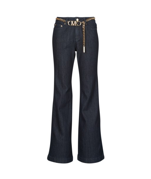 Jeans flare / larges femmes MICHAEL Michael Kors FLARE CHAIN BELT DNM