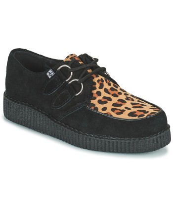 Derbies femmes TUK LOW FLEX ROUND TOE CREEPER Noir
