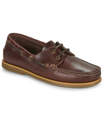 Chaussures bateau hommes Lumberjack NAVIGATOR Marron