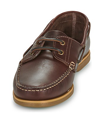 Chaussures bateau hommes Lumberjack NAVIGATOR Marron
