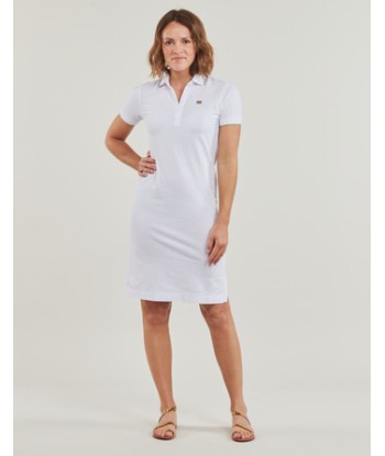 Robe courte femmes Emporio Armani EA7 ROBE POLO Blanc