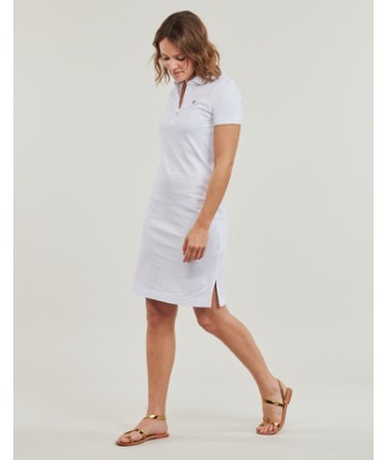 Robe courte femmes Emporio Armani EA7 ROBE POLO Blanc