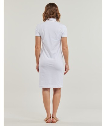 Robe courte femmes Emporio Armani EA7 ROBE POLO Blanc