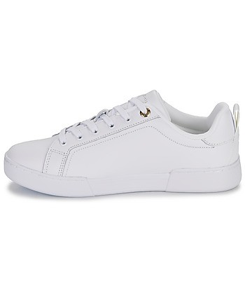 Baskets basses femmes Tommy Hilfiger CHIQUE COURT SNEAKER Blanc