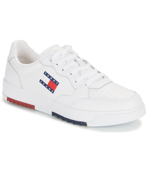 Baskets basses hommes Tommy Jeans TJM RETRO ESS Blanc