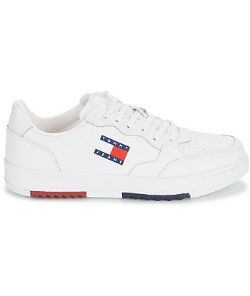 Baskets basses hommes Tommy Jeans TJM RETRO ESS Blanc