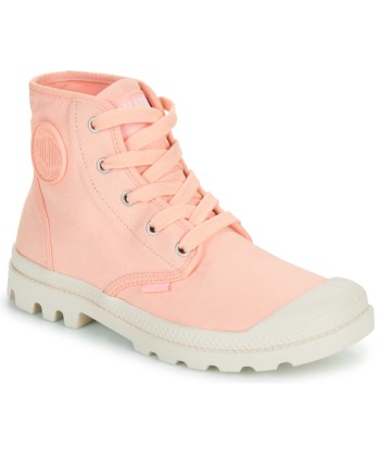 Baskets montantes femmes Palladium PAMPA HI Rose