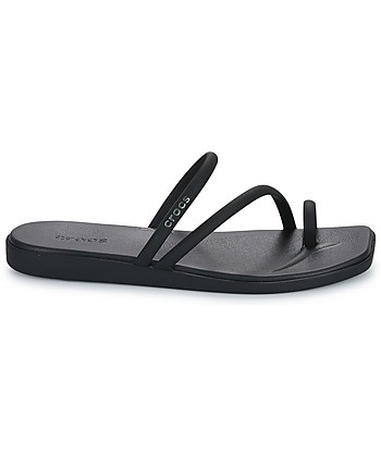 Mules femmes Crocs Miami Toe Loop Sandal Noir