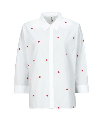 Chemise femmes Only ONLNEWLINA Blanc