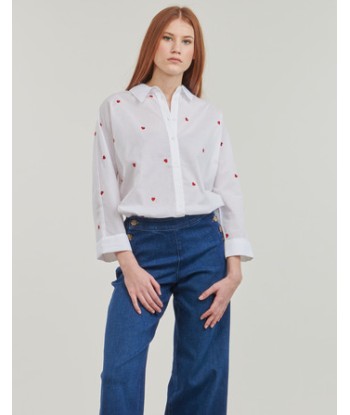 Chemise femmes Only ONLNEWLINA Blanc