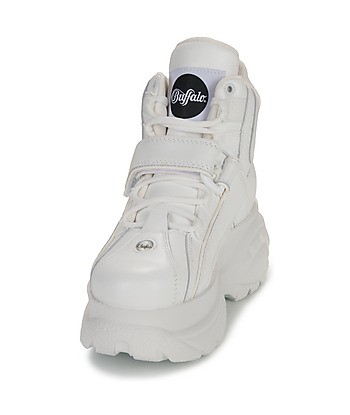 Baskets montantes femmes Buffalo 1348-14 2.0 Blanc
