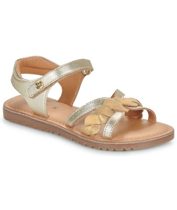 Sandales enfant filles Kickers BETTYS Doré