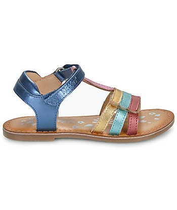Sandales enfant filles Kickers DIAMANTO Bleu