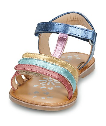 Sandales enfant filles Kickers DIAMANTO Bleu