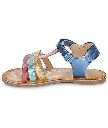 Sandales enfant filles Kickers DIAMANTO Bleu