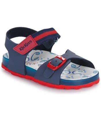 Sandales enfant garcons Kickers SOSTREET Marine