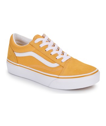 Baskets basses enfant filles Vans OLD SKOOL PLATFORM Jaune