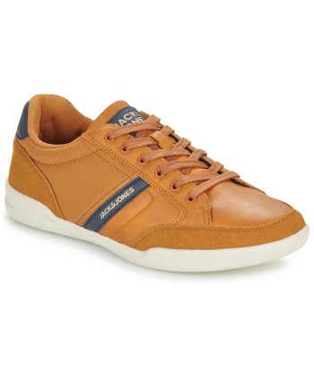 Baskets basses hommes Jack & Jones JFW ANDREW PU Marron