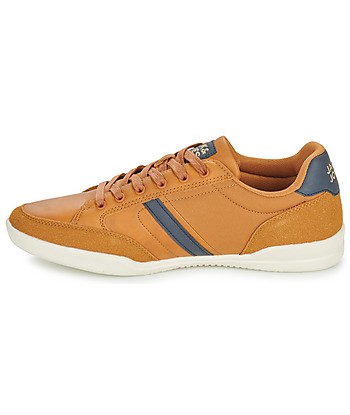 Baskets basses hommes Jack & Jones JFW ANDREW PU Marron