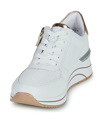 Baskets basses femmes Remonte D0T04-80 Blanc