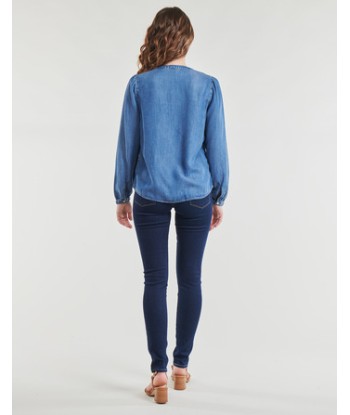 Chemise femmes Levis ZENDA LS BLOUSE Bleu